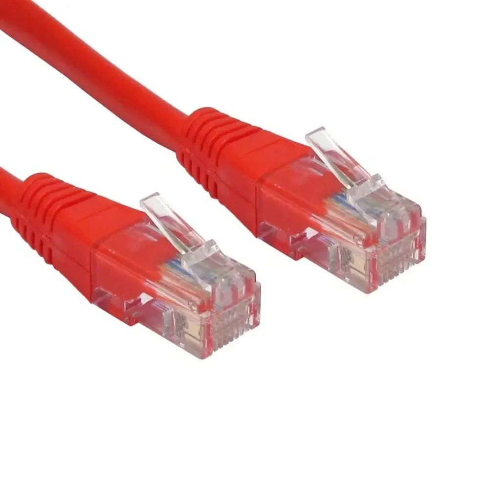 Фото Патч-корд Ripo UTP Cat 5E RJ45 1 м цвет красный Фото Патч-корд Ripo UTP Cat 5E RJ45 1 м цвет красный