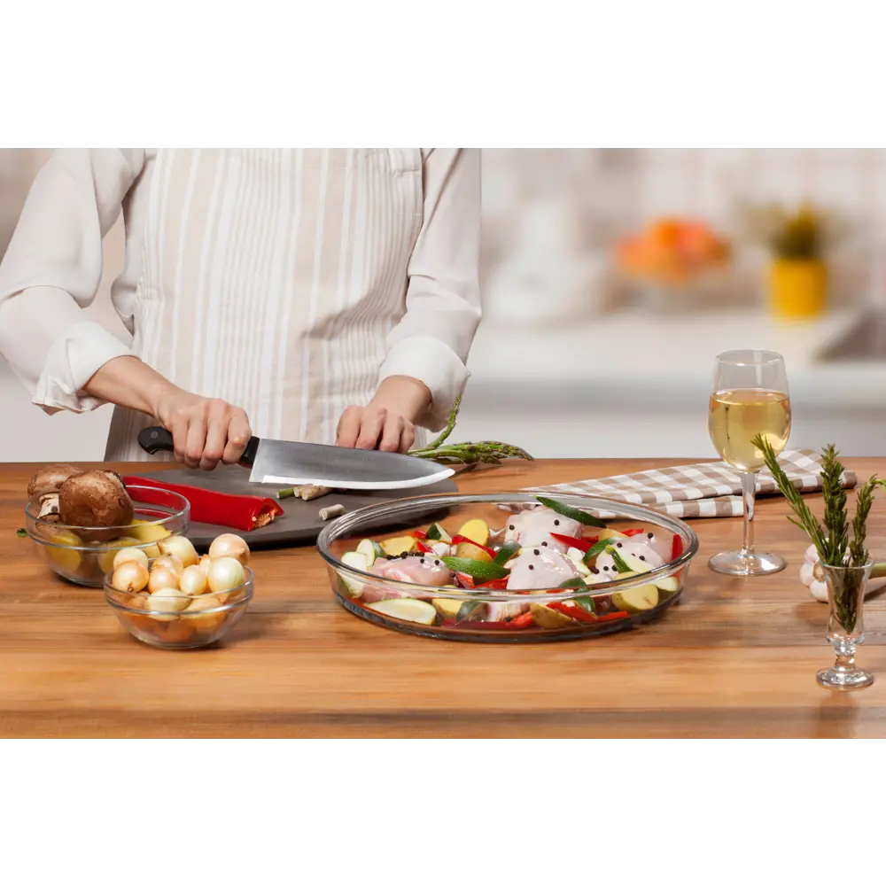 Фото 3 Форма для запекания Pasabahce Borcam 3 л овальная Фото 3 Форма для запекания Pasabahce Borcam 3 л овальная