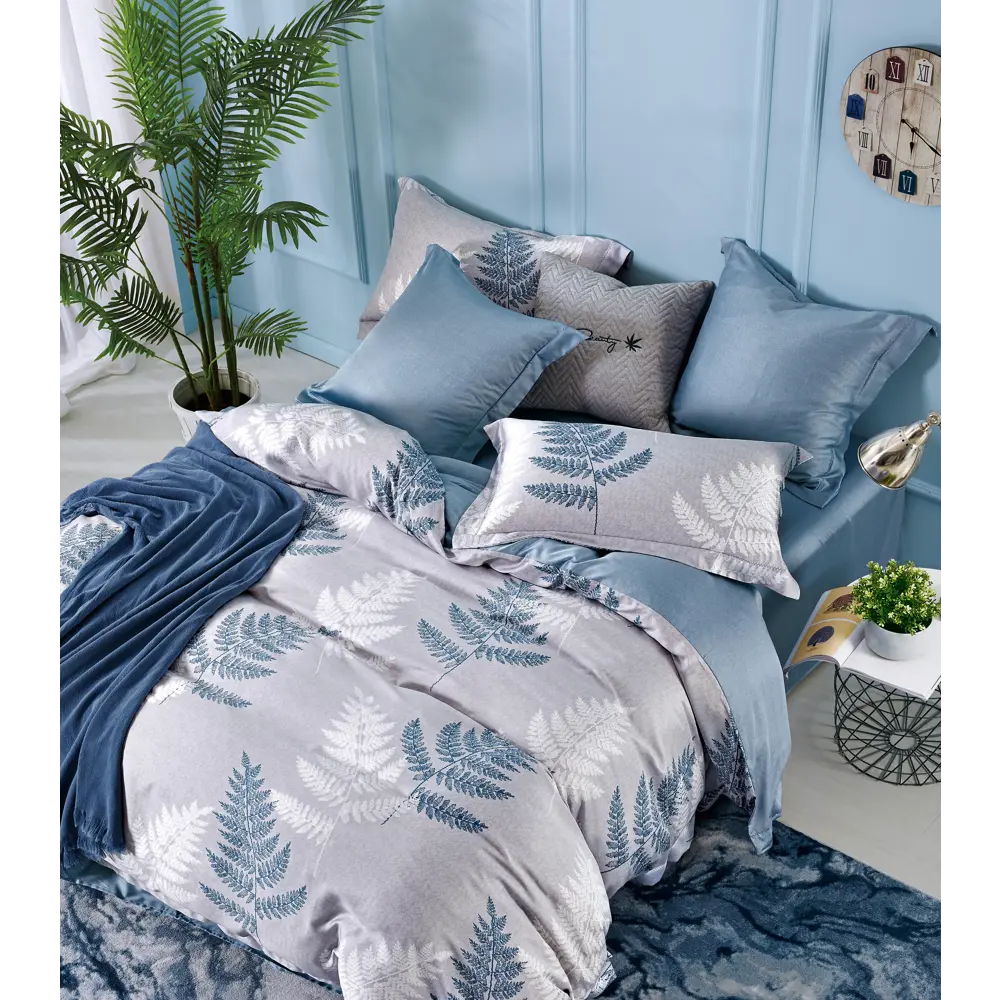 Фото Комплект постельного белья Tango Tencel TT5-140 код1336, семейный, тенсел, цвет розовый