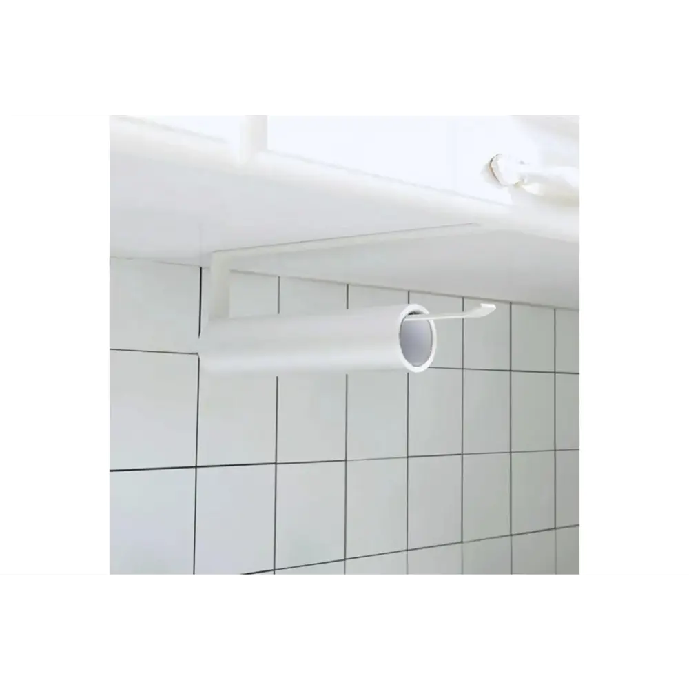 Фото Держатель для кухонных бумажных полотенец Homium 26x12x1.50 см металл цвет белый Фото Держатель для кухонных бумажных полотенец Homium 26x12x1.50 см металл цвет белый