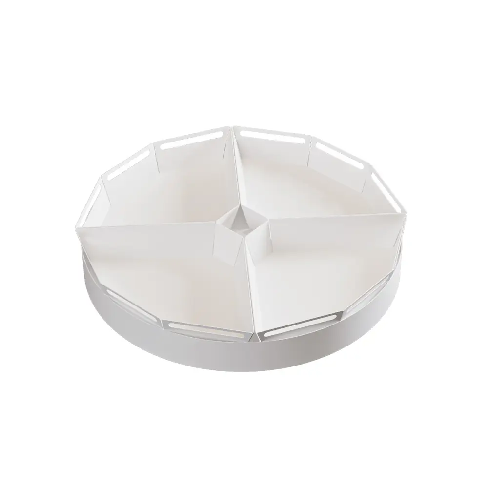 Фото Органайзер Tempache 46x8x46 см сталь цвет белый Фото Органайзер Tempache 46x8x46 см сталь цвет белый