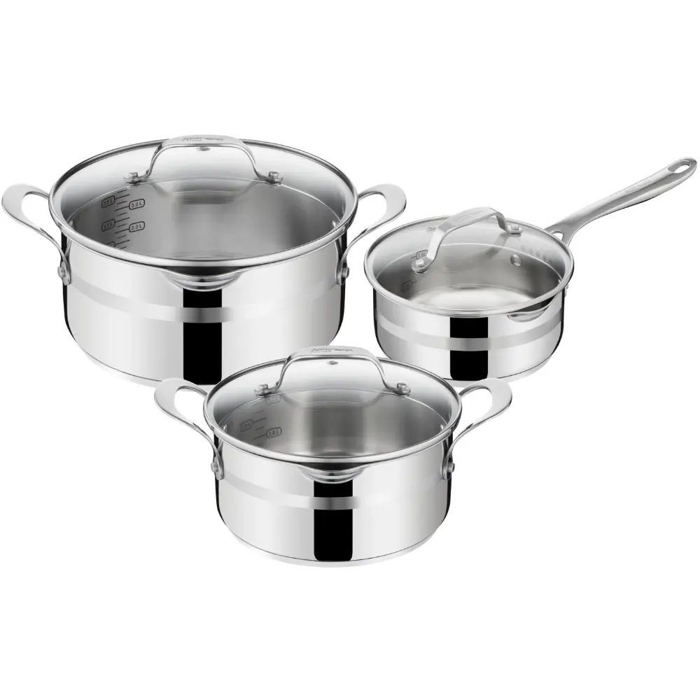Фото Набор посуды Tefal E311S674 6 предметов нержавеющая сталь цвет серебристый Фото Набор посуды Tefal E311S674 6 предметов нержавеющая сталь цвет серебристый
