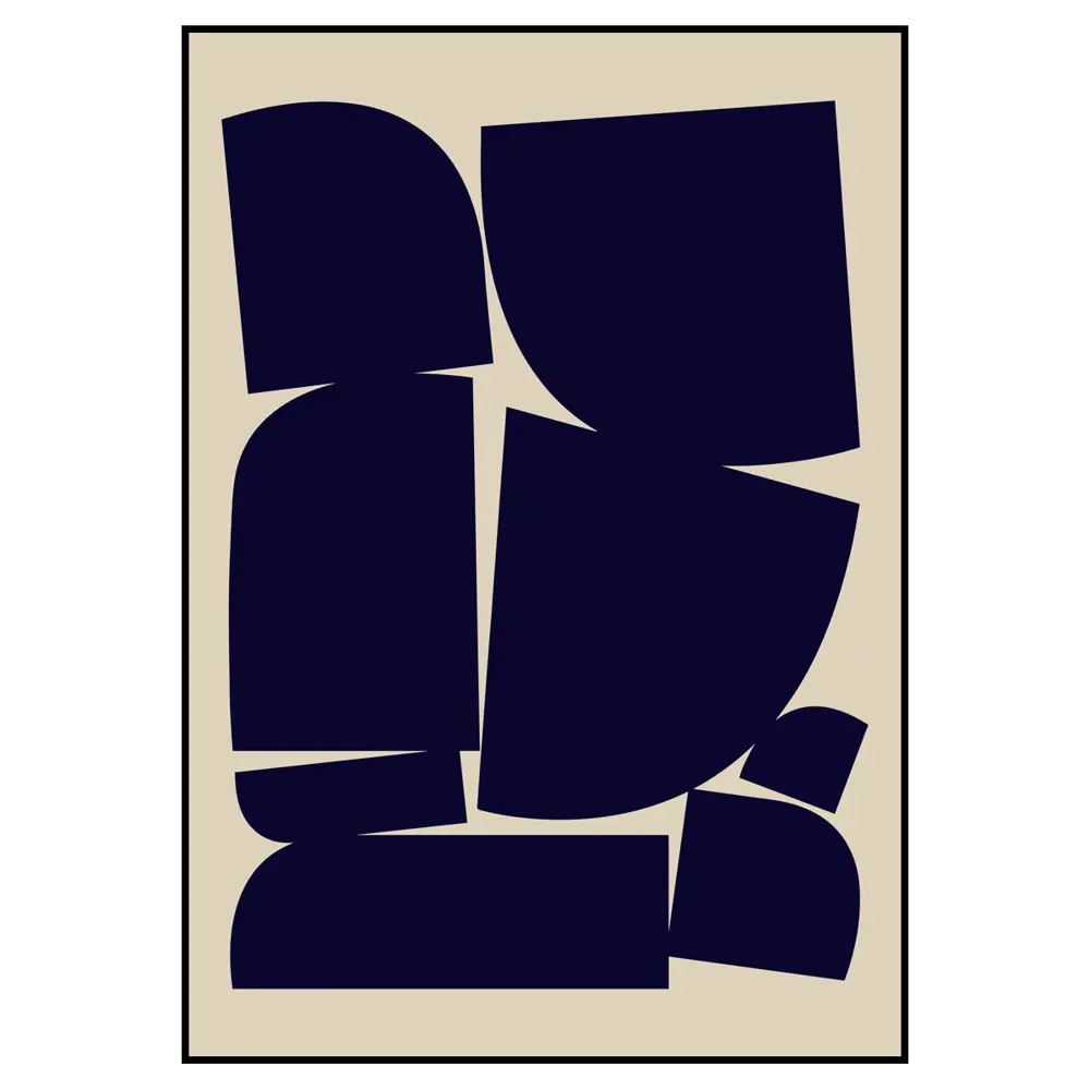 Фото 2 Постер 28 картин "Черные фрагменты" 50x40 см Фото 2 Постер 28 картин "Черные фрагменты" 50x40 см