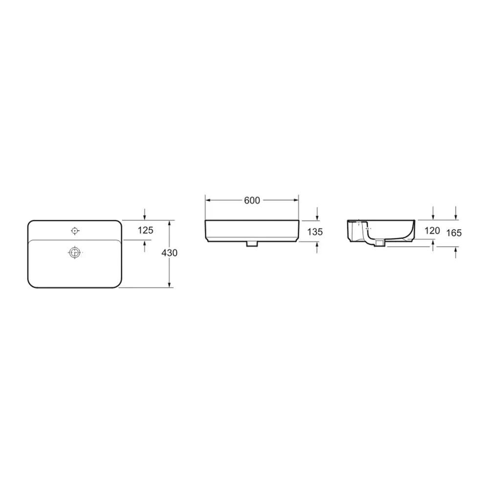 Фото 9 Раковина накладная Lavinia boho Bathroom Sink 21520856 60 см цвет белый матовый Фото 9 Раковина накладная Lavinia boho Bathroom Sink 21520856 60 см цвет белый матовый