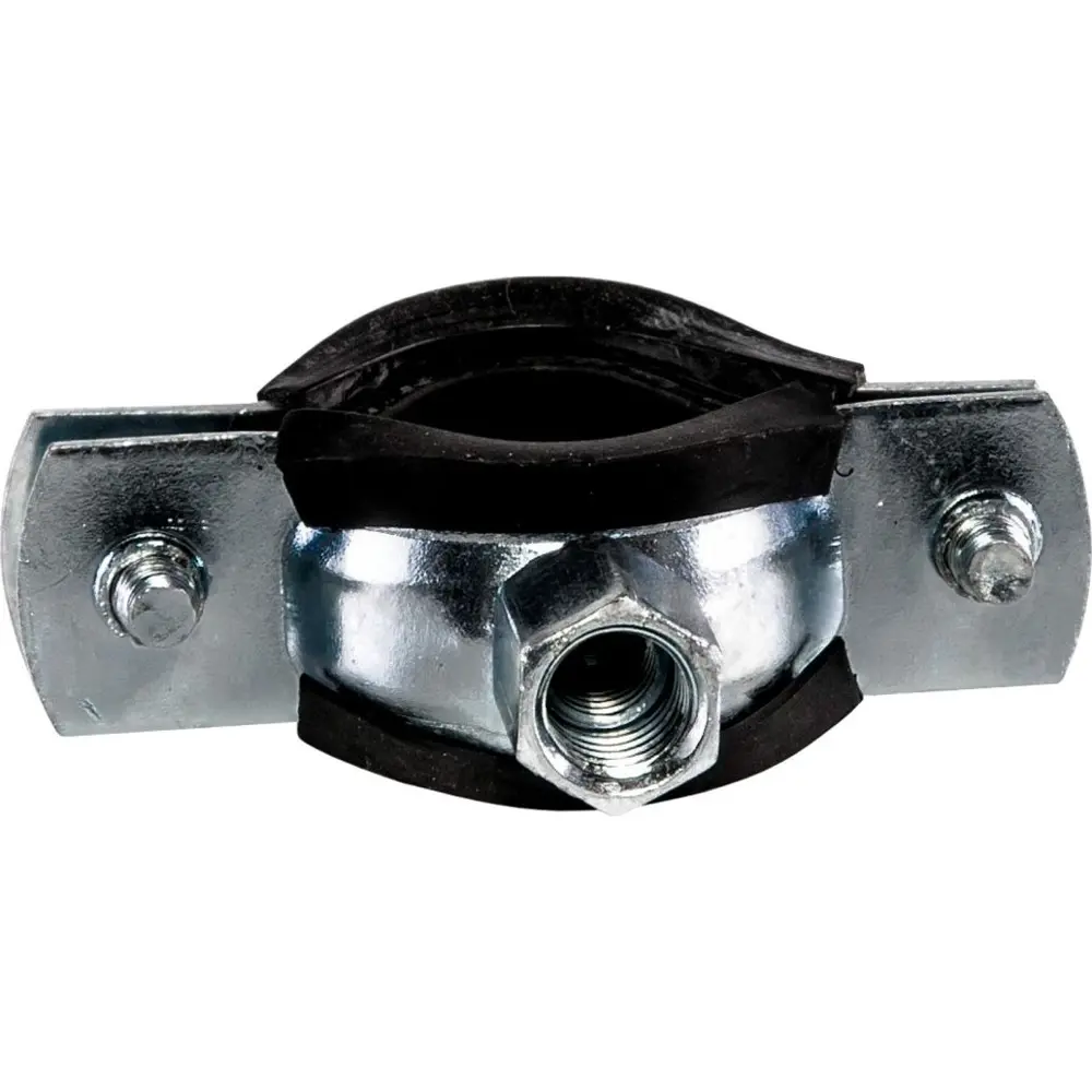 Фото 5 Трубный хомут Strongman с резиновой прокладкой М8/М10 3" 87-92 мм Фото 5 Трубный хомут Strongman с резиновой прокладкой М8/М10 3" 87-92 мм