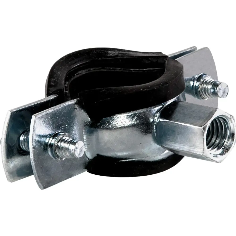 Фото 4 Трубный хомут Strongman с резиновой прокладкой М8/М10 3" 87-92 мм Фото 4 Трубный хомут Strongman с резиновой прокладкой М8/М10 3" 87-92 мм