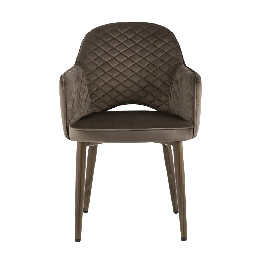 Фото 4 Стул кухонный Стул груп Венера диамант 64x82x49 см велюр цвет коричневый MC16-2YS KD HLR-49 Фото 4 Стул кухонный Стул груп Венера диамант 64x82x49 см велюр цвет коричневый MC16-2YS KD HLR-49