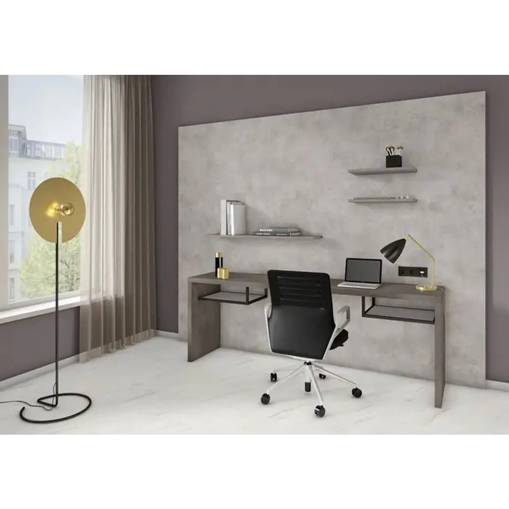 Фото 6 Мебельная деталь ЛДСП Egger F186ST9 25x30x1.6 см сорт экстра цвет бетон чикаго светло-серый