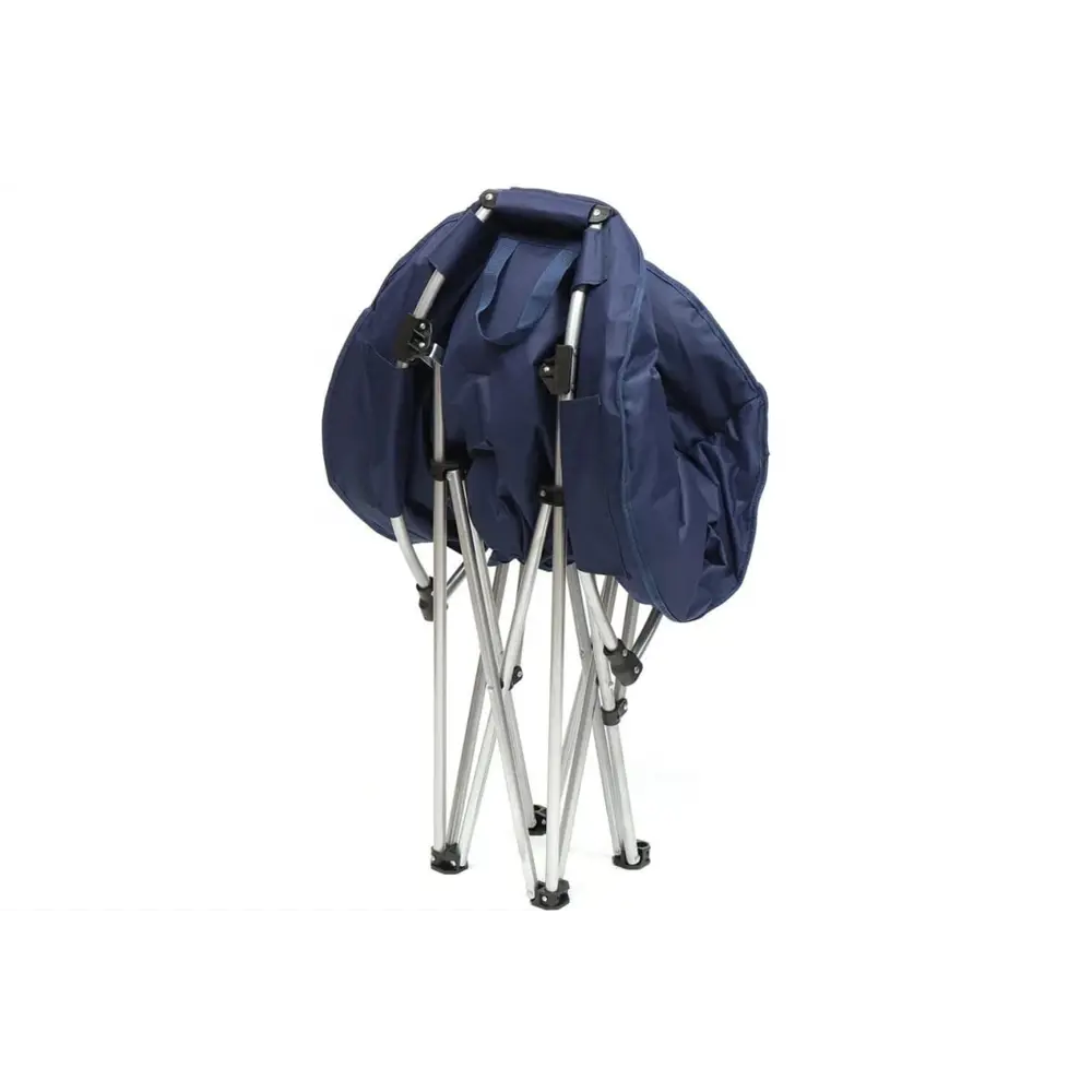 Фото 3 Кресло садовое складной Homium chair5 Garden 80 см x 72 см x 82 см металл синий 1 шт