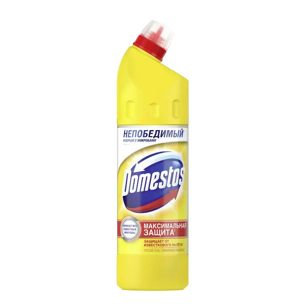 Фото 2 Средство чистящее универсальное Domestos 68273035 универсальное лимонная свежесть оксфорд юника 750мл Фото 2 Средство чистящее универсальное Domestos 68273035 универсальное лимонная свежесть оксфорд юника 750мл