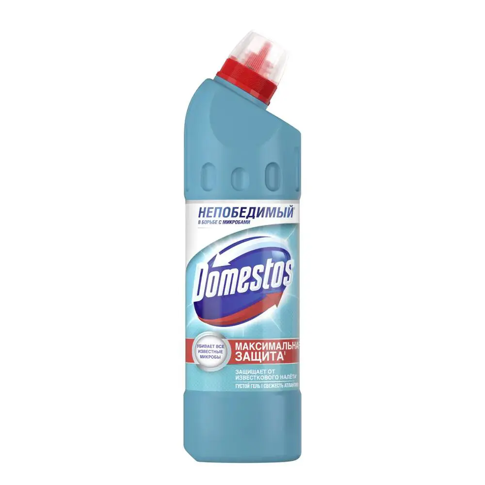 Фото 2 Средство чистящее универсальное Domestos 68273126 универсальное свежесть атлантики 750мл Фото 2 Средство чистящее универсальное Domestos 68273126 универсальное свежесть атлантики 750мл