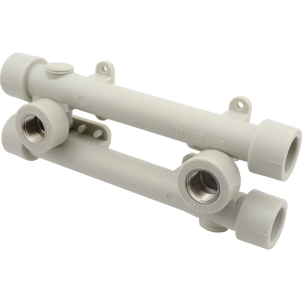 Фото Планка для смесителя FV-Plast 2x20x1/2" ВР полипропилен Фото Планка для смесителя FV-Plast 2x20x1/2" ВР полипропилен