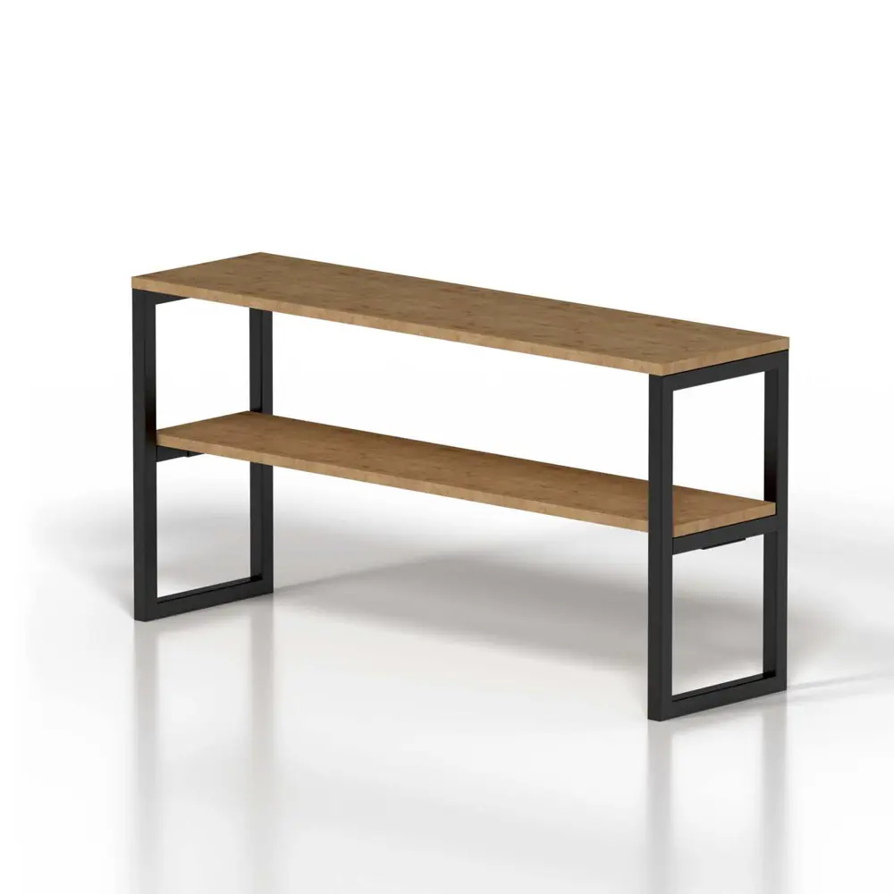 Фото Тумба под телевизор Mags СКЛ07-00030 100x50x27 см дерево/металл цвет коричневый Фото Тумба под телевизор Mags СКЛ07-00030 100x50x27 см дерево/металл цвет коричневый