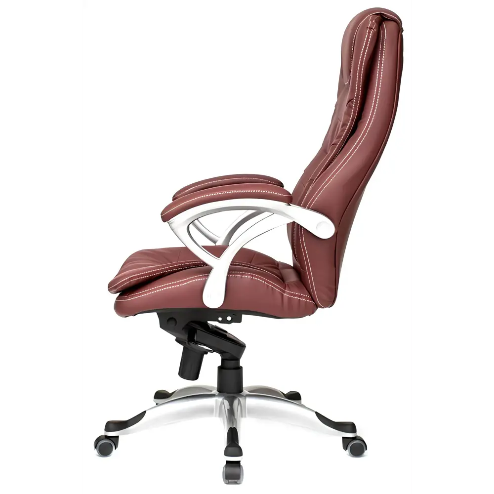 Фото 4 Офисное кресло 2065BU эко-кожа цвет бургундия Фото 4 Офисное кресло 2065BU эко-кожа цвет бургундия