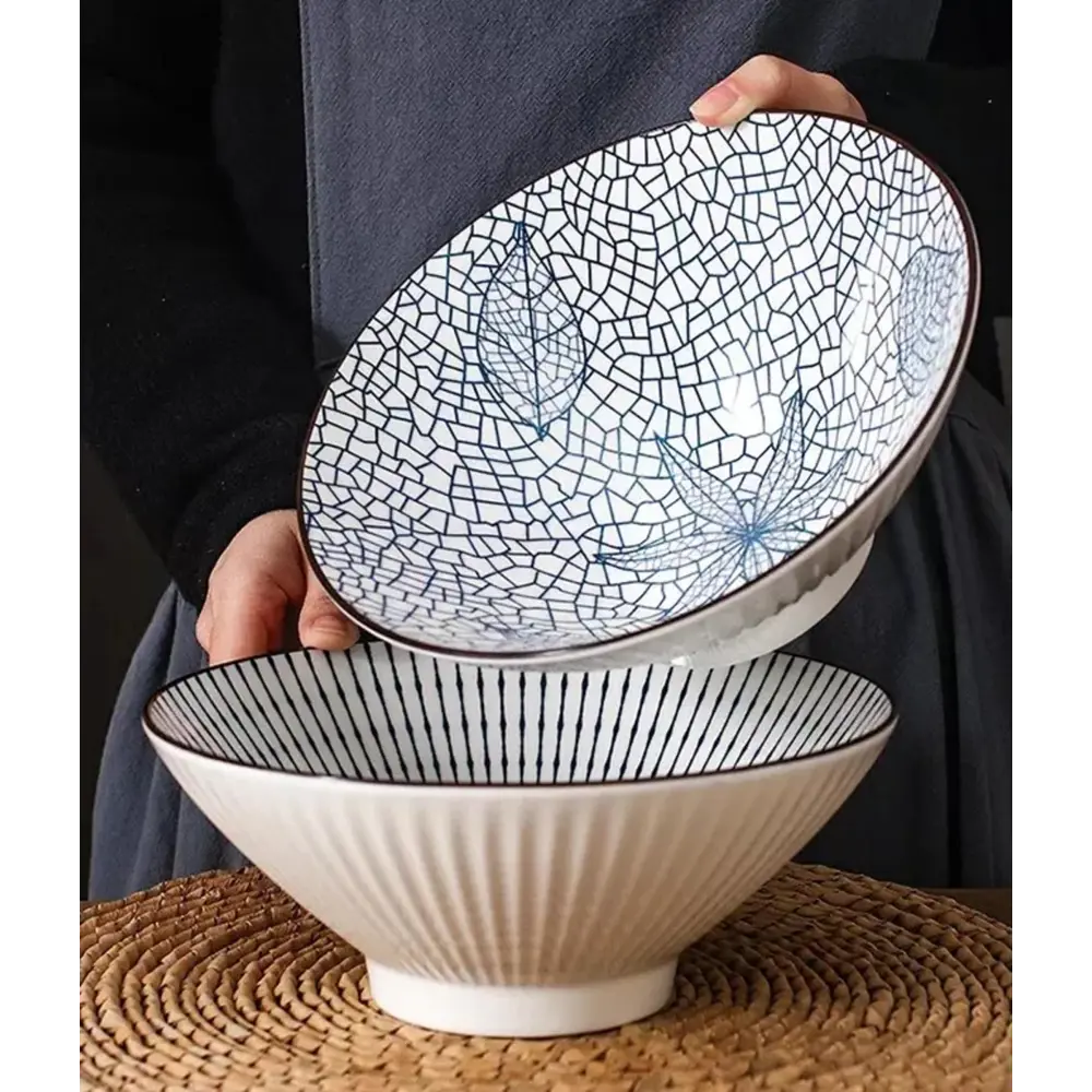 Фото 3 Тарелка Homium Japanese Collection Листочки 20x8x20 см керамика цвет белый/голубой Фото 3 Тарелка Homium Japanese Collection Листочки 20x8x20 см керамика цвет белый/голубой