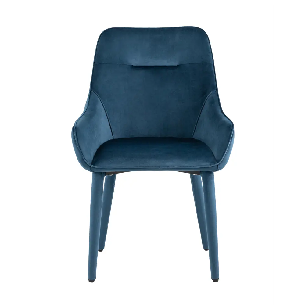 Фото 6 Стул кухонный Стул груп Диана 87x60x47 см велюр цвет сине-зеленый MC101-2 KD HLR-63-HLR-63 LEGS