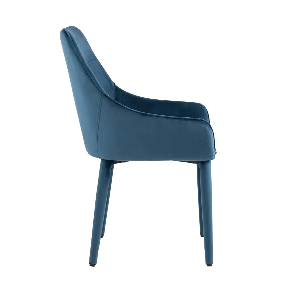 Фото 5 Стул кухонный Стул груп Диана 87x60x47 см велюр цвет сине-зеленый MC101-2 KD HLR-63-HLR-63 LEGS