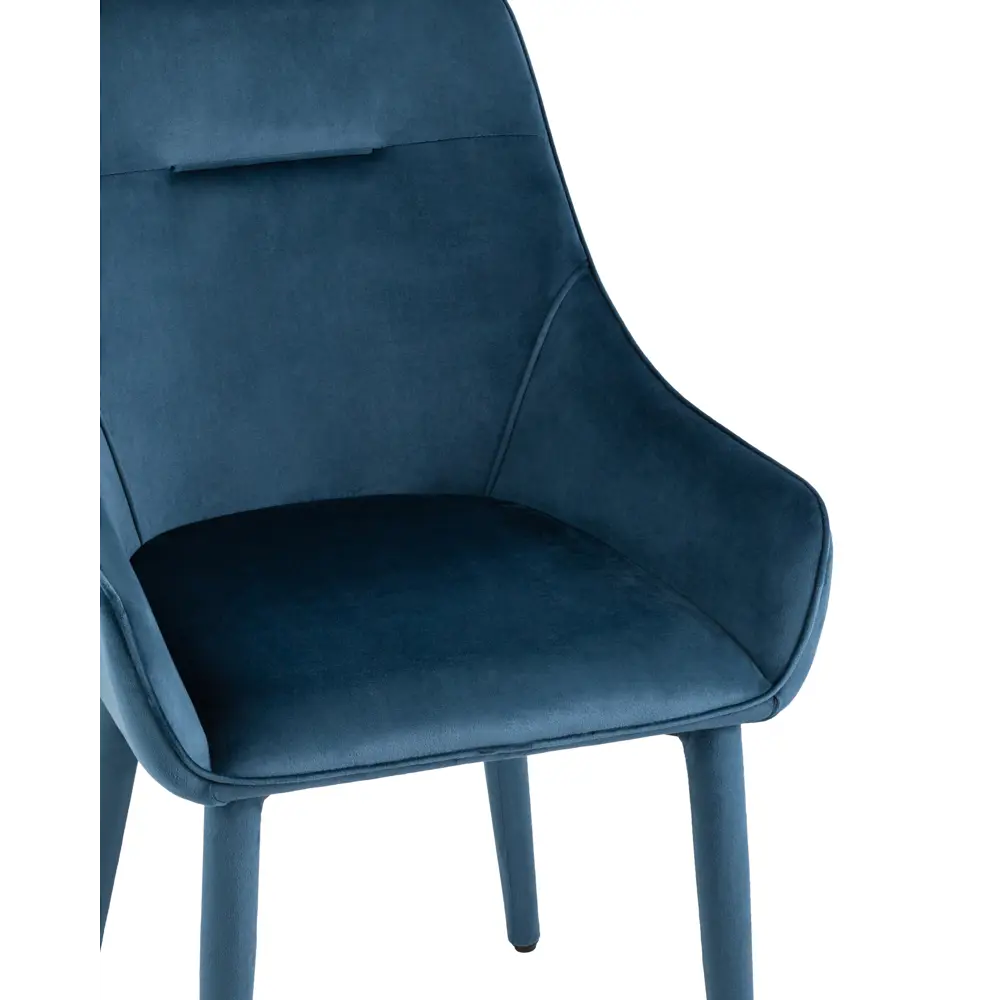 Фото 9 Стул кухонный Стул груп Диана 87x60x47 см велюр цвет сине-зеленый MC101-2 KD HLR-63-HLR-63 LEGS