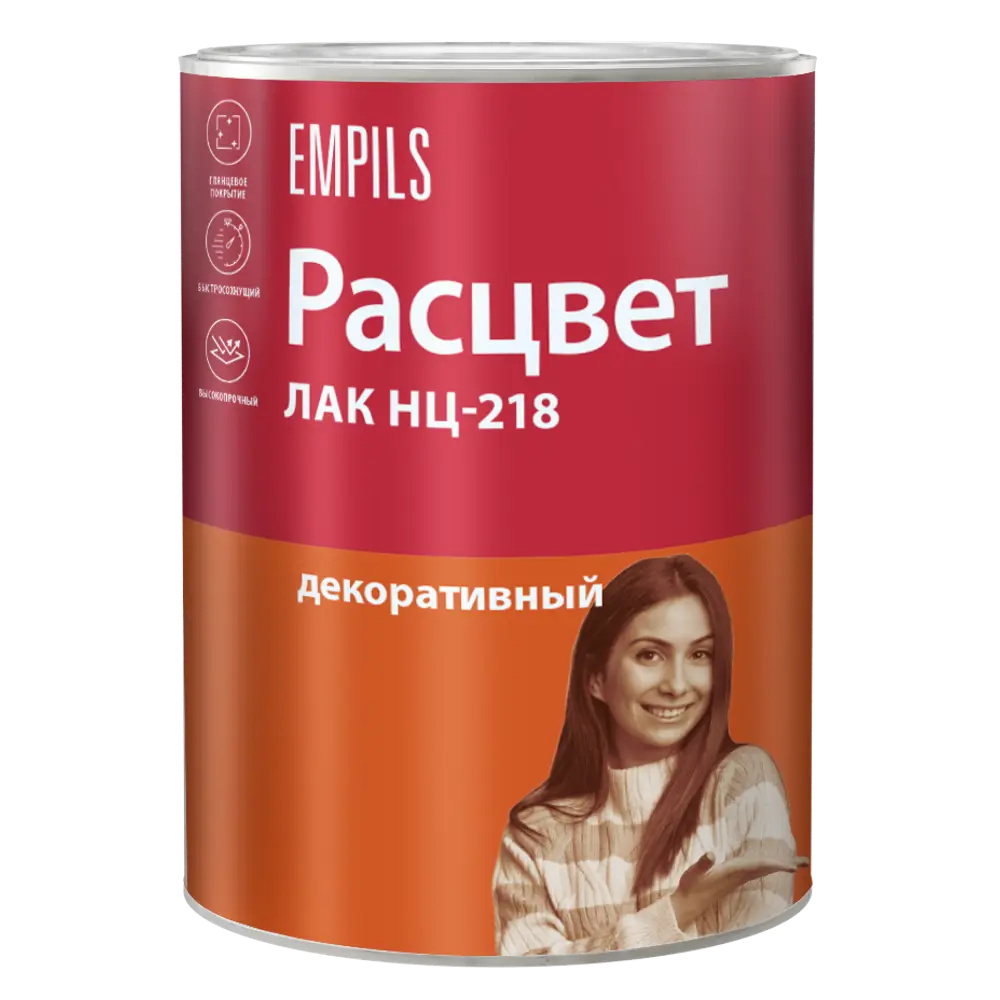 Фото Лак для мебели нитроцеллюлозный Расцвет НЦ-218Б цвет бесцветный глянцевый 0.7 кг Фото Лак для мебели нитроцеллюлозный Расцвет НЦ-218Б цвет бесцветный глянцевый 0.7 кг