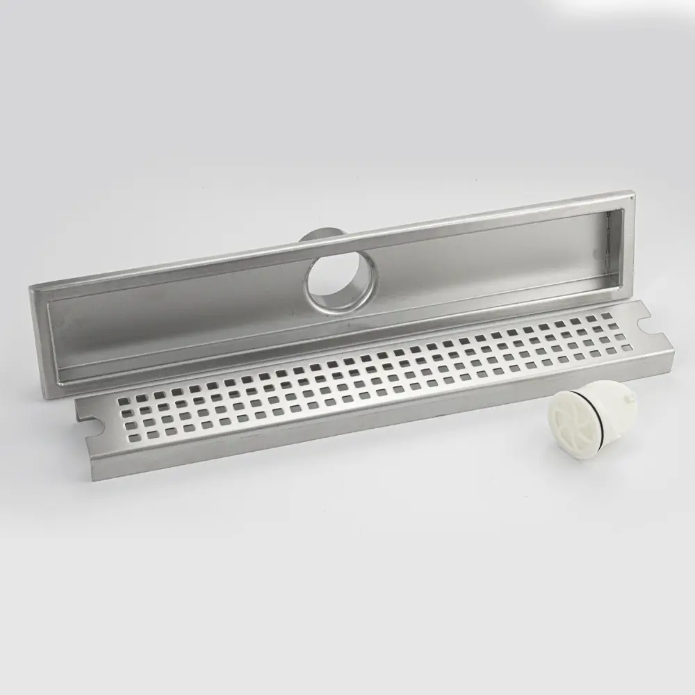 Фото 3 Трап для душа Санакс Сан-Т-00041 сухой затвор 7.5x40 см нержавеющая сталь Фото 3 Трап для душа Санакс Сан-Т-00041 сухой затвор 7.5x40 см нержавеющая сталь