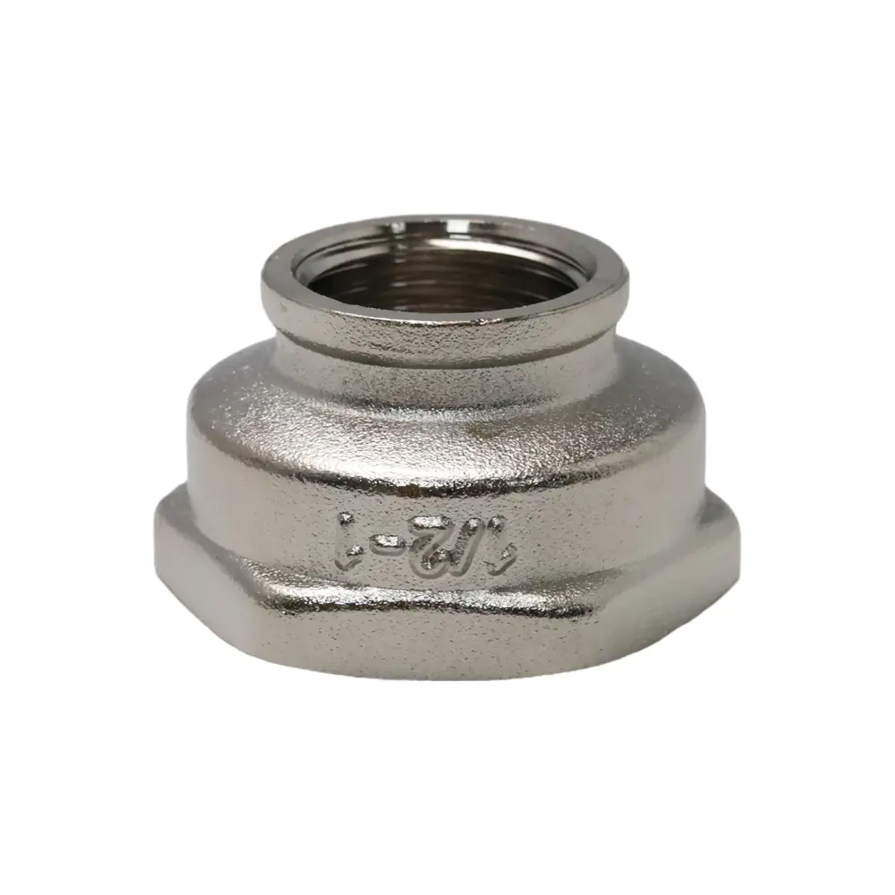 Фото Муфта переходная Aqualink 1/2"x1" ВР латунь Фото Муфта переходная Aqualink 1/2"x1" ВР латунь