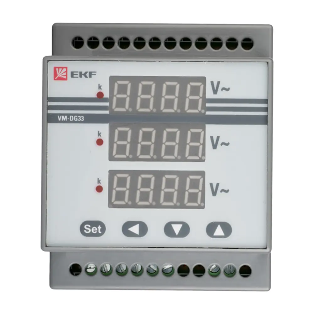 Фото Вольтметр цифровой EKF VD-G33 Фото Вольтметр цифровой EKF VD-G33