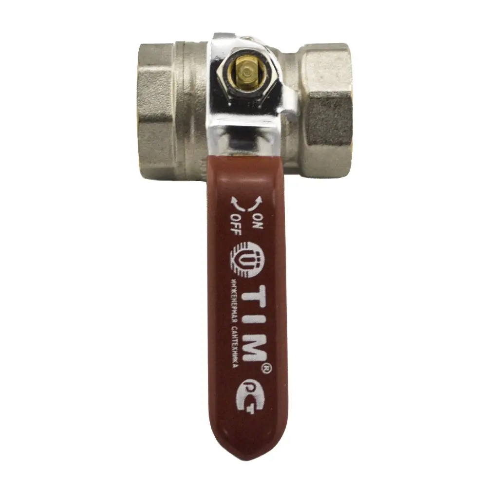 Фото 2 Кран шаровой Tim Standard 3/4" внутренняя-внутренняя резьба Фото 2 Кран шаровой Tim Standard 3/4" внутренняя-внутренняя резьба