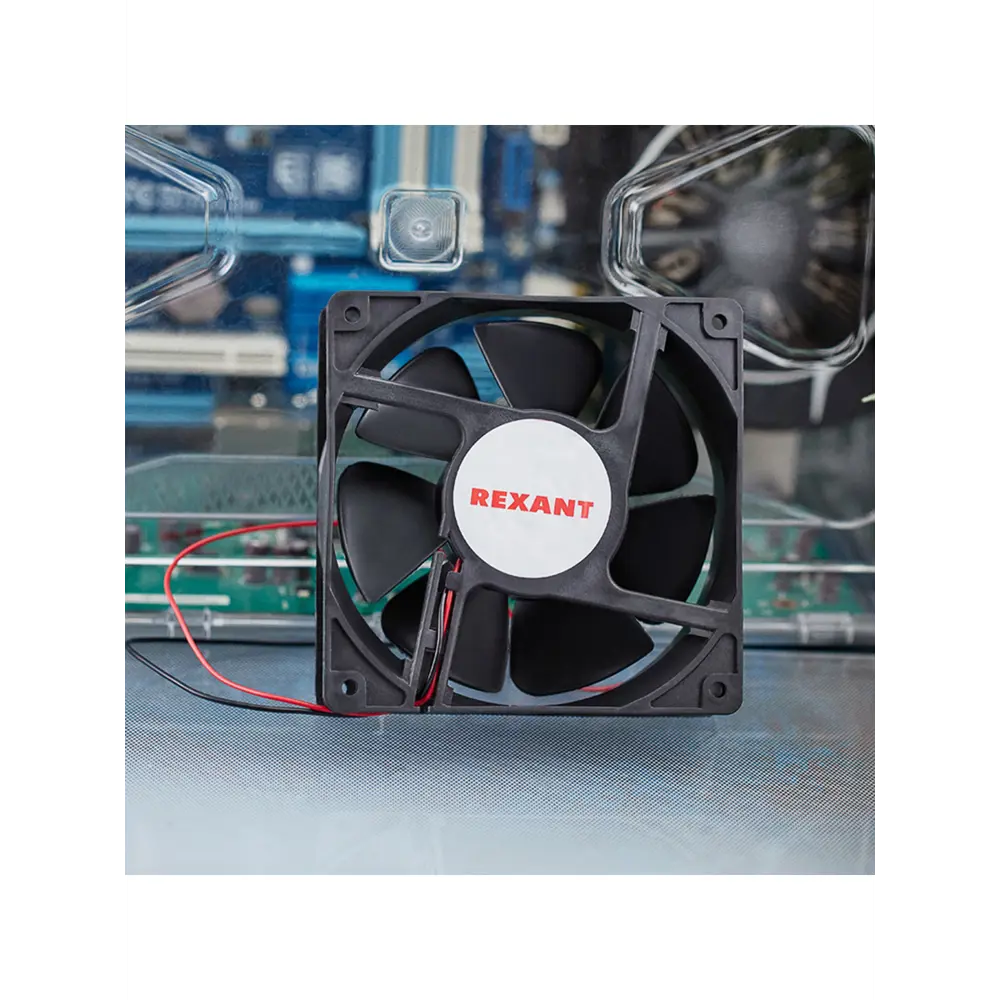 Фото 2 Вентилятор Rexant 72-4121 4.8 Вт цвет черный Фото 2 Вентилятор Rexant 72-4121 4.8 Вт цвет черный
