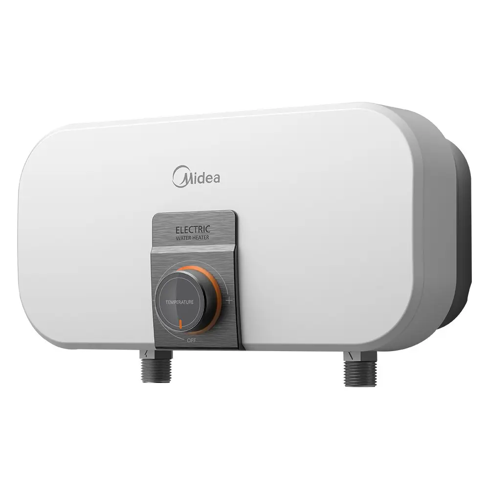 Фото 4 Проточный водонагреватель электрический Midea MIWH-6500C 6.5 кВт белый с душевой лейкой и краном Фото 4 Проточный водонагреватель электрический Midea MIWH-6500C 6.5 кВт белый с душевой лейкой и краном