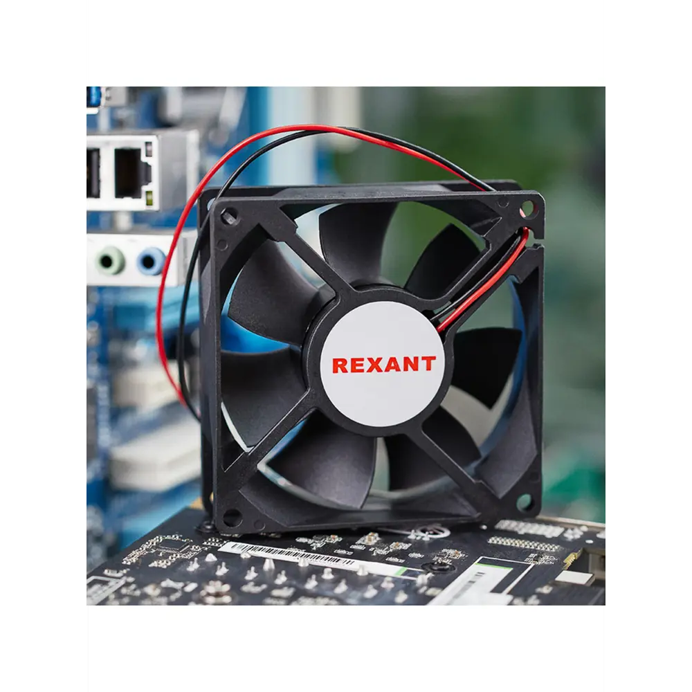 Фото 3 Вентилятор Rexant 72-5080 1.68 Вт цвет черный Фото 3 Вентилятор Rexant 72-5080 1.68 Вт цвет черный