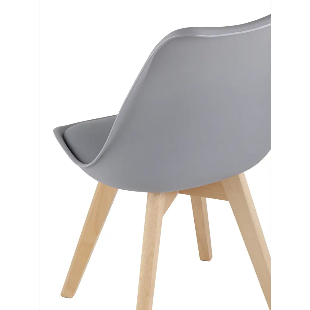 Фото 8 Стул кухонный Стул груп Frankfurt 82x57x48 см экокожа цвет серый Y863 grey EAMES Фото 8 Стул кухонный Стул груп Frankfurt 82x57x48 см экокожа цвет серый Y863 grey EAMES
