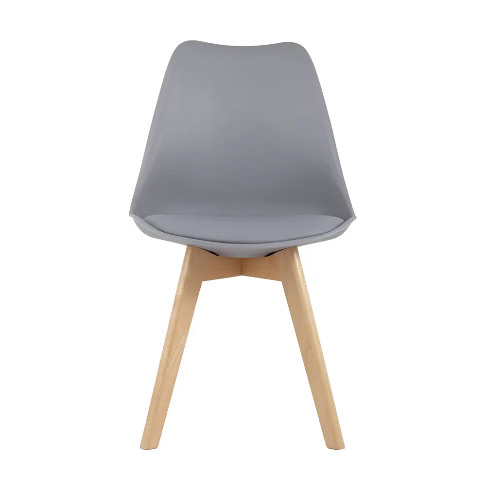 Фото 5 Стул кухонный Стул груп Frankfurt 82x57x48 см экокожа цвет серый Y863 grey EAMES Фото 5 Стул кухонный Стул груп Frankfurt 82x57x48 см экокожа цвет серый Y863 grey EAMES