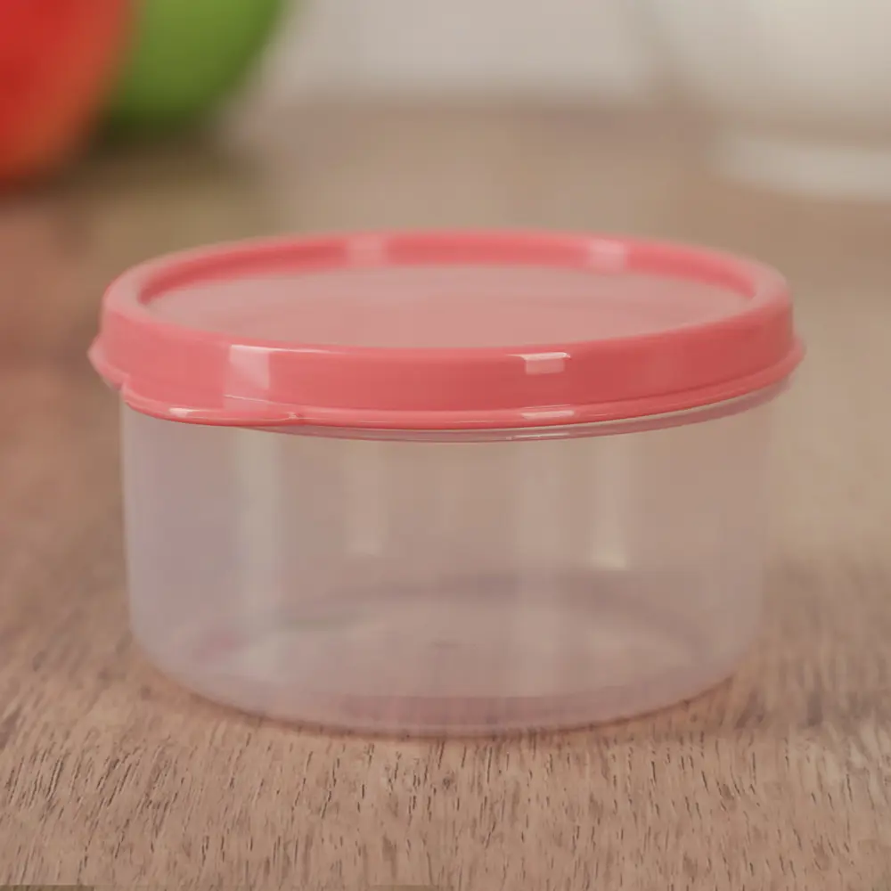 Фото Контейнер для пищевых продуктов Доляна 0.15 л пластик цвет коралловый