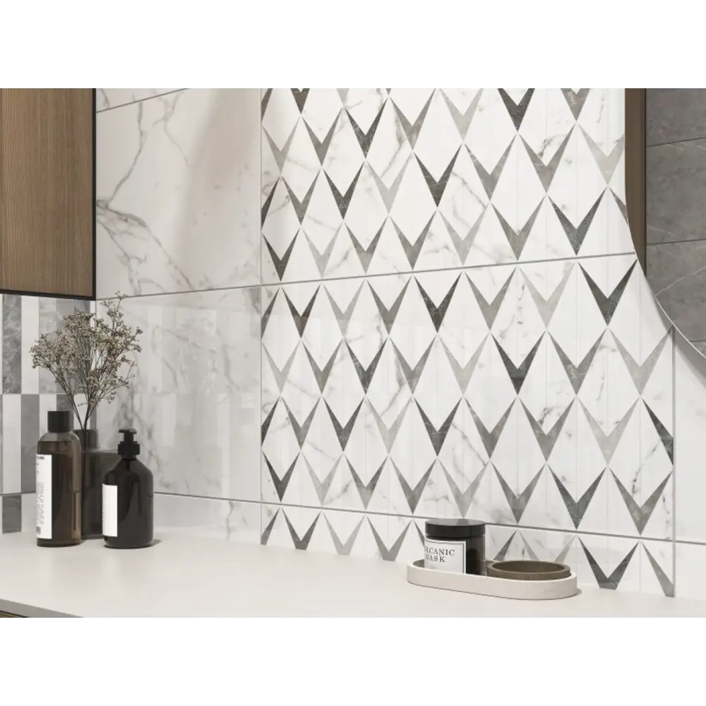 Фото Керамическая плитка Cersanit Marmo 16835 29.8x59.8см 1.247 м² цвет многоцветный, цена за упаковку Фото Керамическая плитка Cersanit Marmo 16835 29.8x59.8см 1.247 м² цвет многоцветный, цена за упаковку