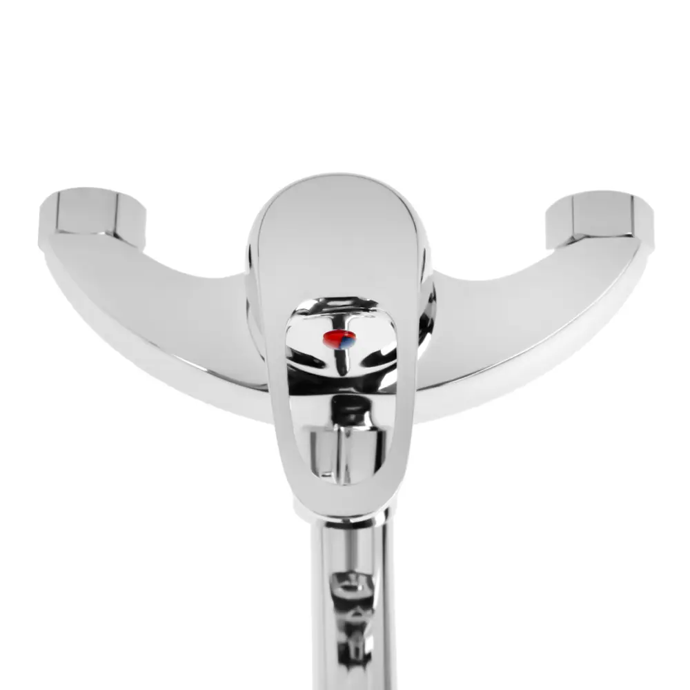 Фото 3 Смеситель для ванны Белые колодези 9491260 однорычажный с душевой лейкой цвет серебристый