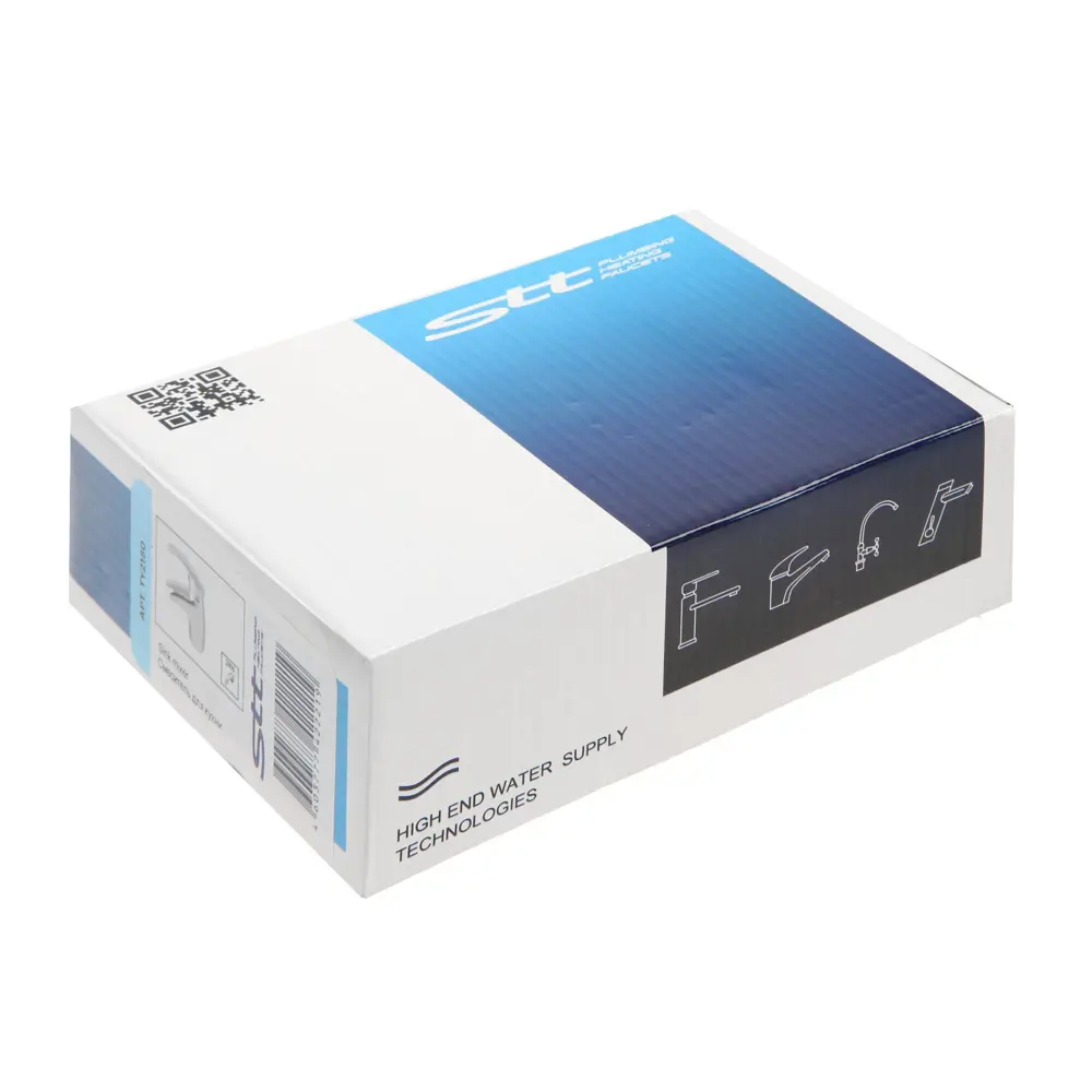 Фото 6 Смеситель для раковины Белые Колодези TY2180 TYE-2096 однорычажный хром