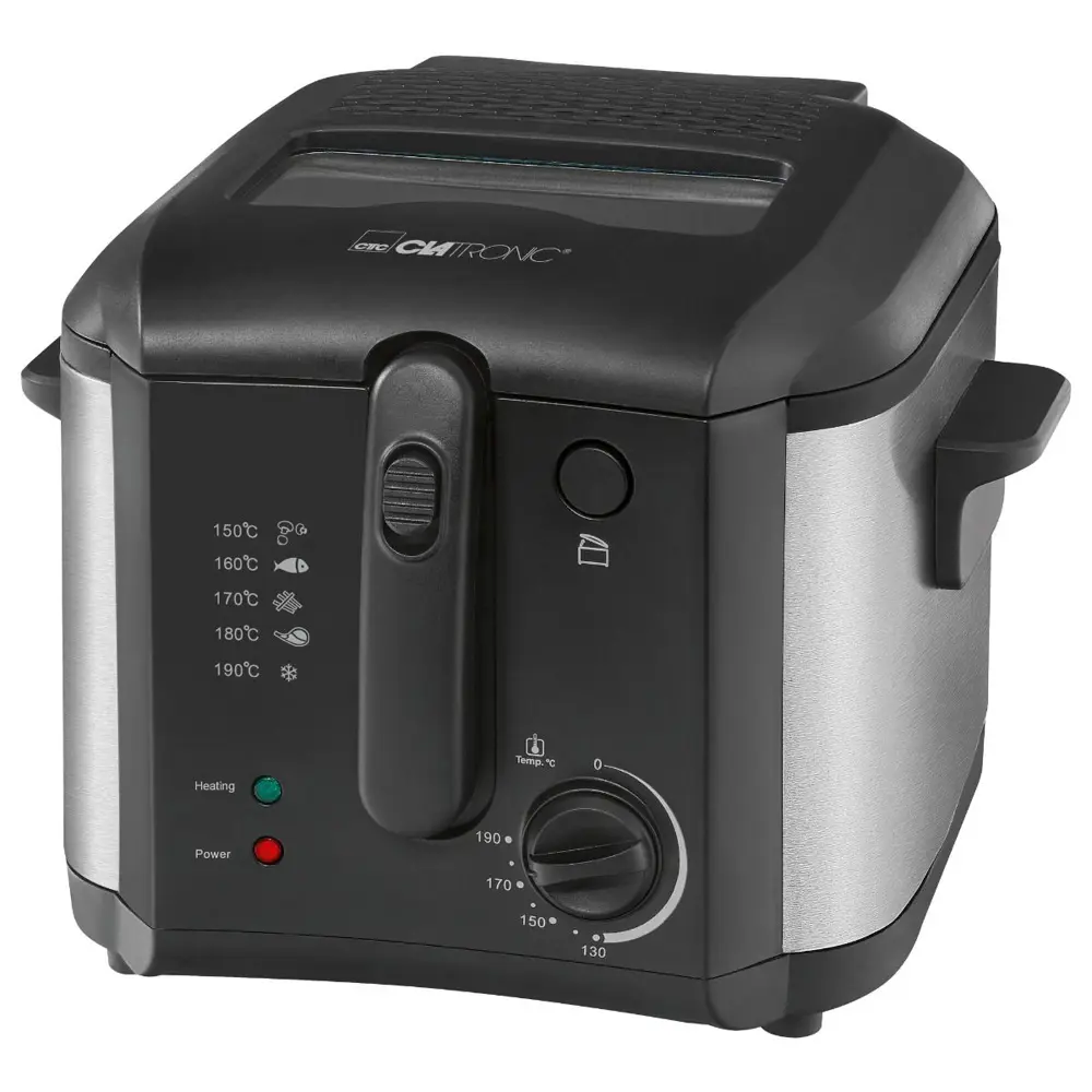Фото Электрическая фритюрница Clatronic FR 3649 schwarz 2.50 л цвет черный Фото Электрическая фритюрница Clatronic FR 3649 schwarz 2.50 л цвет черный