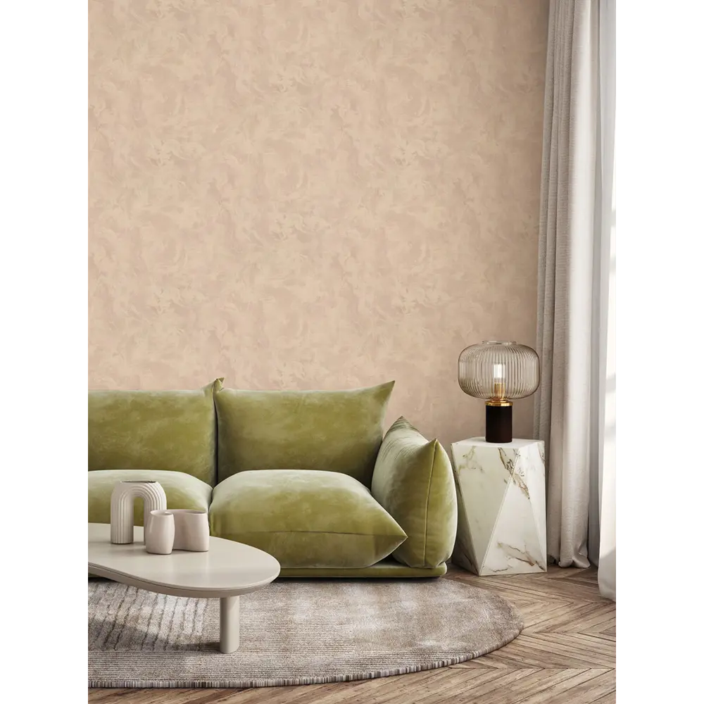 Фото 3 Обои флизелиновые Euro Decor Mineral 1.06 м бежевые 7225-20