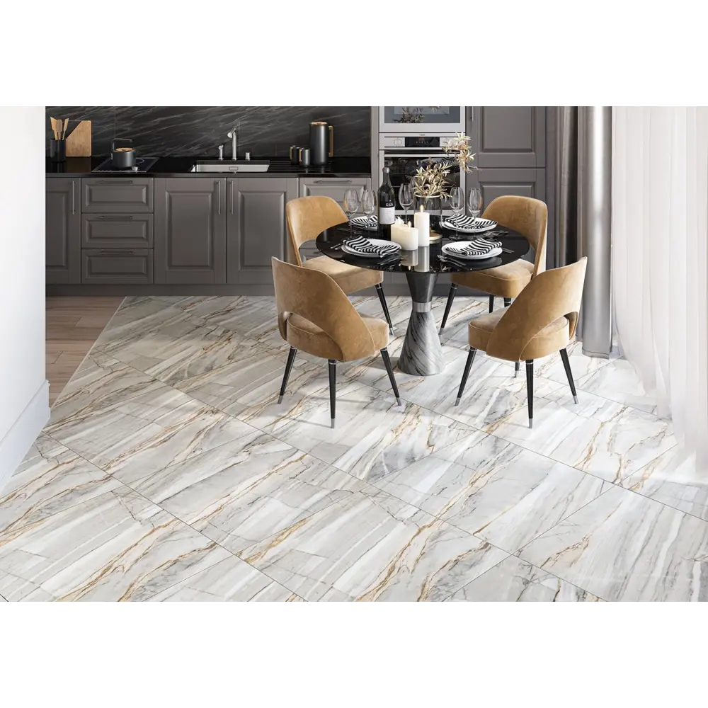 Фото Керамогранит Alma ceramica GFU57SLC70L 92 57x57см 1.62 м² цвет серый, цена за упаковку Фото Керамогранит Alma ceramica GFU57SLC70L 92 57x57см 1.62 м² цвет серый, цена за упаковку