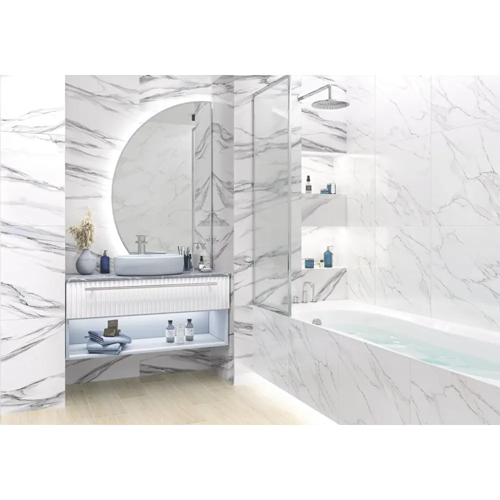 Фото Керамогранит Alma ceramica GFA57FSN06L 115 57x57см 1.62 м² цвет серый, цена за упаковку Фото Керамогранит Alma ceramica GFA57FSN06L 115 57x57см 1.62 м² цвет серый, цена за упаковку