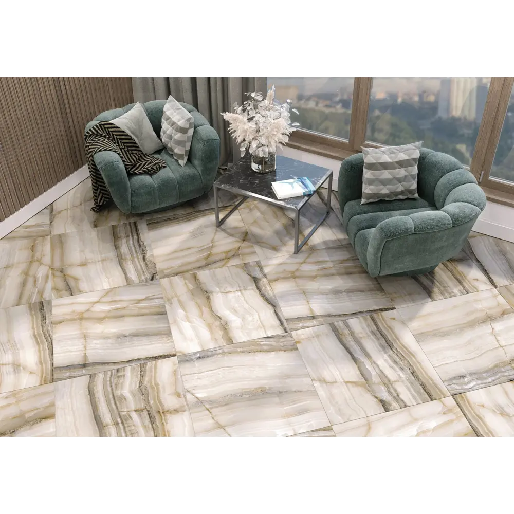Фото 2 Керамогранит Alma ceramica GFU57SMD40L 139 57x57см 1.62 м² цвет бежевый, цена за упаковку Фото 2 Керамогранит Alma ceramica GFU57SMD40L 139 57x57см 1.62 м² цвет бежевый, цена за упаковку