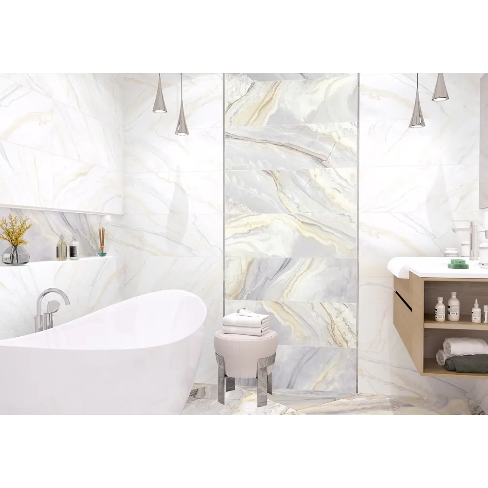 Фото 2 Керамогранит Alma ceramica GFU04MGC47L 218 60x60см 1.8 м² цвет бежевый, цена за упаковку Фото 2 Керамогранит Alma ceramica GFU04MGC47L 218 60x60см 1.8 м² цвет бежевый, цена за упаковку