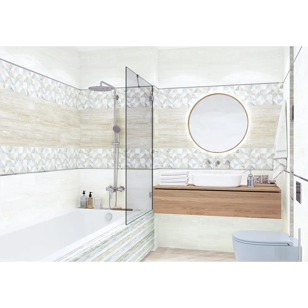 Фото Керамогранит Alma ceramica TFU03WOD014 41.8x41.8см цвет бежевый, цена за упаковку Фото Керамогранит Alma ceramica TFU03WOD014 41.8x41.8см цвет бежевый, цена за упаковку