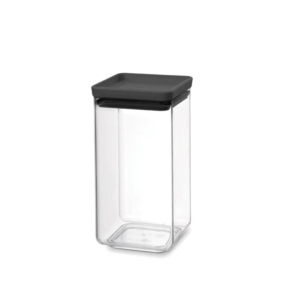 Фото Контейнер для пищевых продуктов Brabantia 1.6 л пластик цвет темно-серый