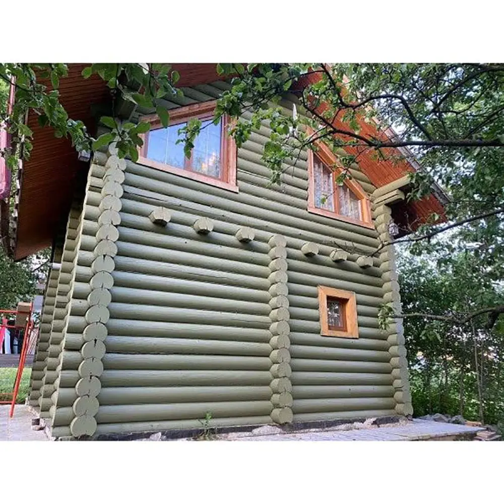 Фото 14 Краска по дереву для наружных работ без запаха Profipaints Eco Wood Facade 0.9л RAL-9005