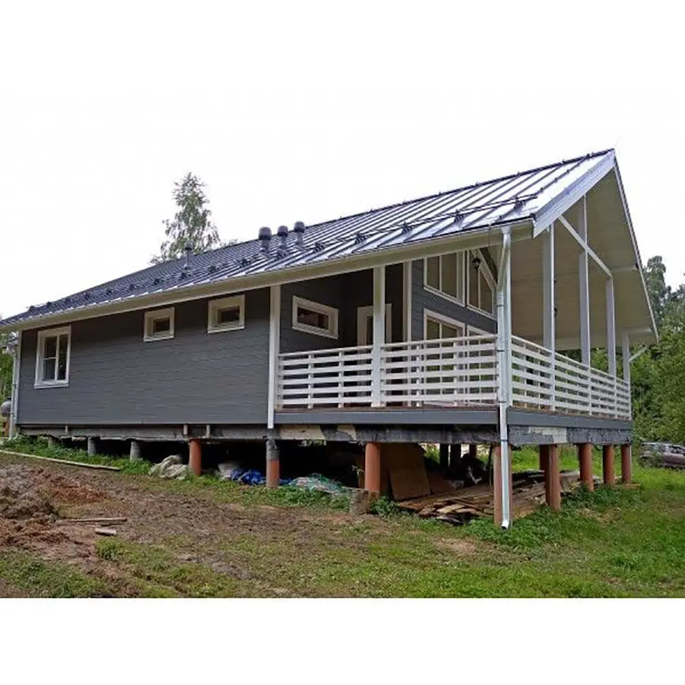 Фото 8 Краска по дереву для наружных работ без запаха Profipaints Eco Wood Facade 0.9л RAL-8015