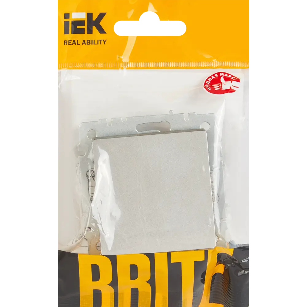 Фото 5 Вывод кабеля IEK Brite цвет сталь