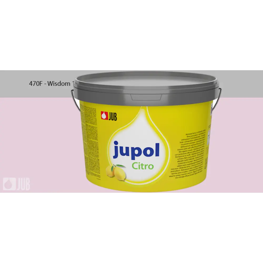 Фото Краска от плесени для стен и потолков Jub Jupol citro 1002540-470f цвет фиолетовый база A 5 л Фото Краска от плесени для стен и потолков Jub Jupol citro 1002540-470f цвет фиолетовый база A 5 л