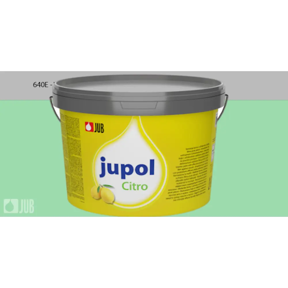 Фото Краска от плесени для стен и потолков Jub Jupol citro 1002540-640e цвет зеленый база A 5 л Фото Краска от плесени для стен и потолков Jub Jupol citro 1002540-640e цвет зеленый база A 5 л