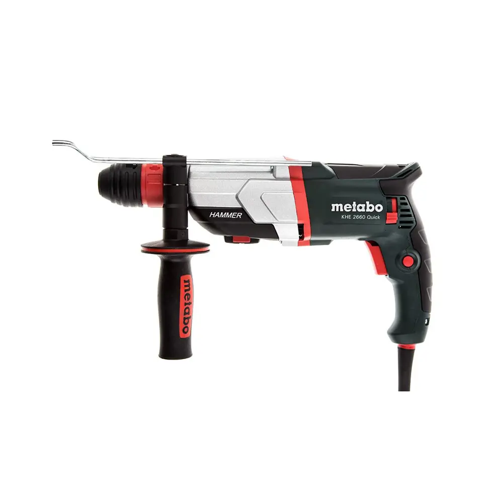 Фото 3 Перфоратор сетевой SDS Plus Metabo KHE 2660 Quick 600663510, 850 Вт, 3 Дж Фото 3 Перфоратор сетевой SDS Plus Metabo KHE 2660 Quick 600663510, 850 Вт, 3 Дж